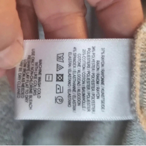 Anthropologie Saturday Sunday gray stretchy pullover Halter Maxi Dress sz small - Picture 8 of 8